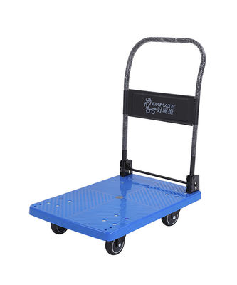 Güçlendirilmiş 4 SESSİZ Tekerlek Katlanabilir Araba Arabası 180KG Ayak Katlanır