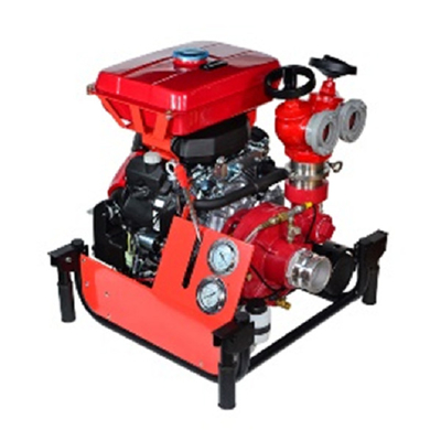 Benzinli Motor Vakumlu Yangın Söndürme Suyu Pompası 2.5 İnç 22HP 100m Kapsam