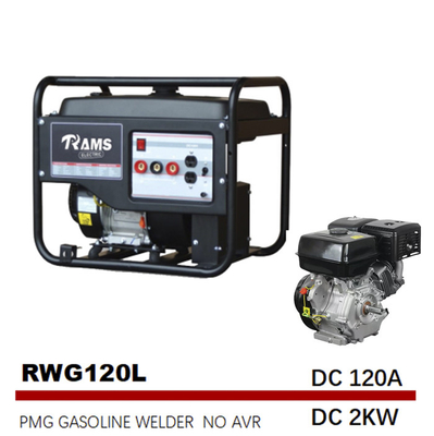 Benzinli 170F Motor 120 Amp İnverter Kaynakçı Jeneratör 2kw PMG L Tipi