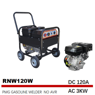 RNW120W Benzinli 120 Amper Kaynakçı Jeneratör AC 3kw Daimi Mıknatıs