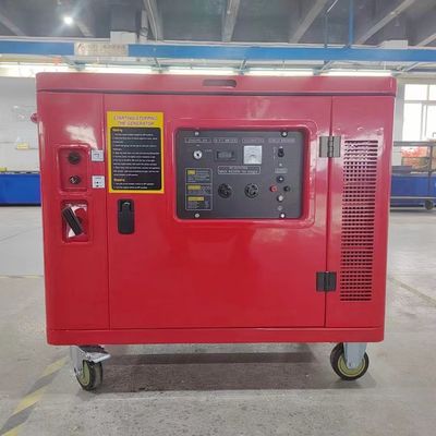 15HP Motorlu Taşınabilir Sessiz Gaz Jeneratörü 6.5kw 69db Ses Geçirmez Kanopili