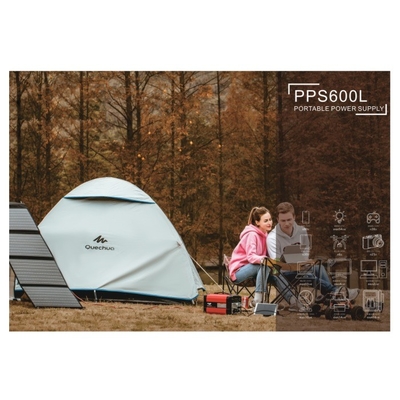 7.2kg PPS600L Pil Yedek Güç Kaynağı 600w Taşınabilir Güç İstasyonu