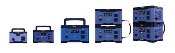 Pro 1200w Taşınabilir Güç İstasyonu 10kg Pil Hacmi 1306.8Wh