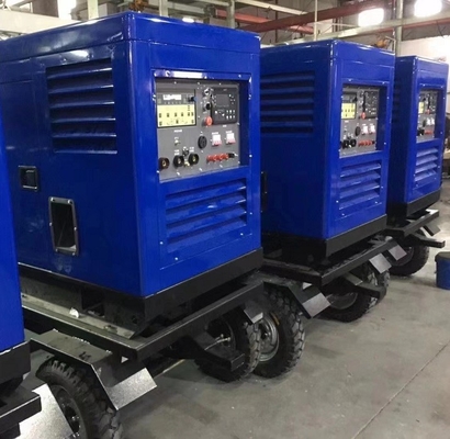 600A Dizel Powered Kaynakçı Jeneratörleri Turboşarjlı LCD Kontrol