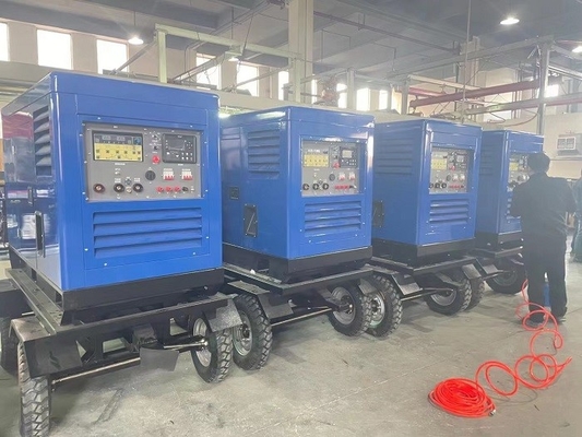 600A Dizel Powered Kaynakçı Jeneratörleri Turboşarjlı LCD Kontrol