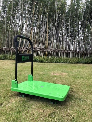 Tek Elle Katlanabilir Platform Araba Arabası SILENT 180kg Polipropilen Güverte