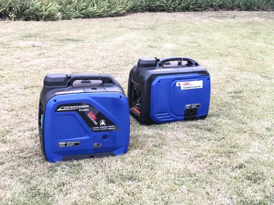 Taşınabilir Jeneratör 62db Sessiz Güç Jeneratörü Düşük Gürültülü 2kw İnverter