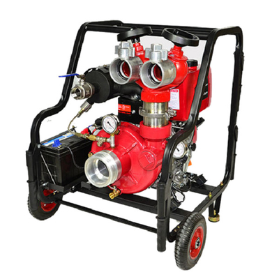 85m Yüksek Kaldırma Taşınabilir Yangın Söndürme Pompaları 45m3 h Deplasman 3600RPM