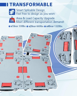 Hafif 150kg Kaplumbağa Katlama Arabası Katlanabilir Bagaj Arabası CE ISO9001
