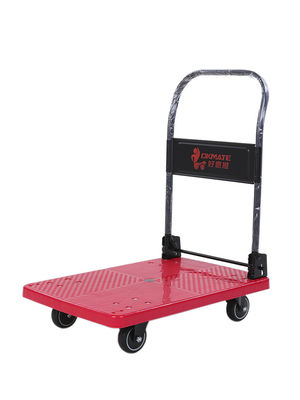 Güçlendirilmiş 4 SESSİZ Tekerlek Katlanabilir Araba Arabası 180KG Ayak Katlanır