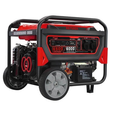 Portatif Manuel ve Elektrikli Marş Jeneratörü 6kw Benzinli 420cc