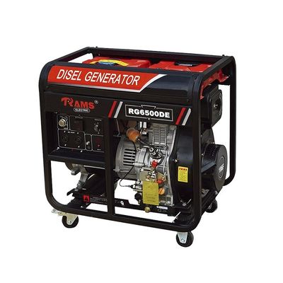 Elektrikli Start 5kw Dizel Jeneratör 389cc Deplasmanlı 4 zamanlı Motor