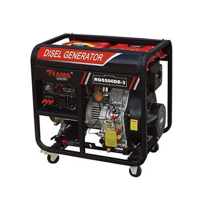 Elektrikli Start 5kw Dizel Jeneratör 389cc Deplasmanlı 4 zamanlı Motor