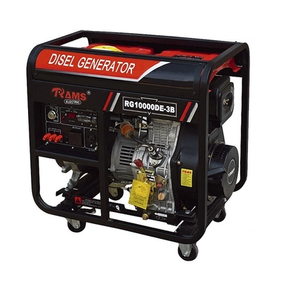 60HZ 7kw Taşınabilir Dizel Jeneratör 8500 anma watt 15 HP motor