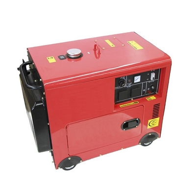 15HP 6.5kw Dizel Sessiz Güç Jeneratörü 69db düşük Gürültülü Motor Modu