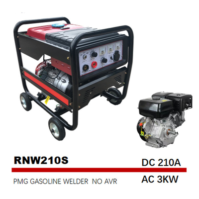 210A Motorlu Kaynakçılar Benzinli Daimi Mıknatıslı AC 3kw