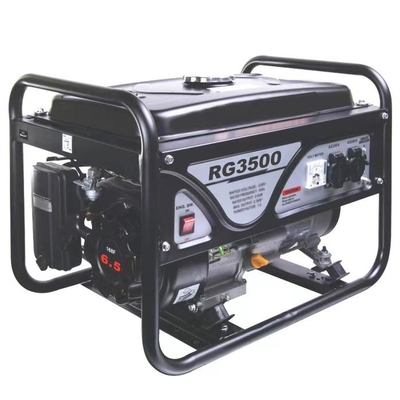 3.5kw Gazlı Taşınabilir Elektrikli Jeneratör 182F Motor 72db Altında