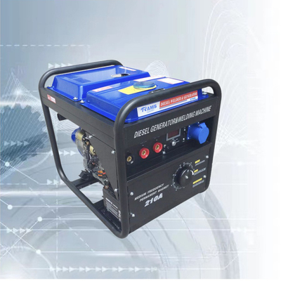 PMG Daimi Mıknatıslı Dizel Kaynak Jeneratörleri 210A GTAW Elektrikli Başlatma