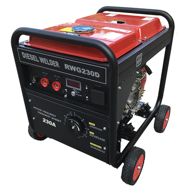 Doğru Akım 230A Ark Kaynak Jeneratörleri 5.5 gal DİZEL Jeneratör