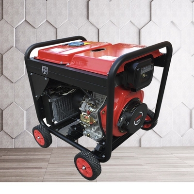 PMG Dizel Motor Tahrikli Kaynak Makinesi Elektrikli Start SMAW Prosesi