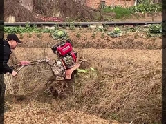 Mini Power Tiller 4-WD-Kendinden Tahrikli 180mm #directconnecte#MiniPowerTiller#Easyclimb